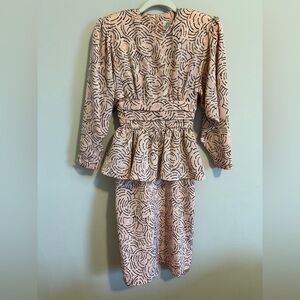 1980s Pink Party Dress - Pretty in Pink!